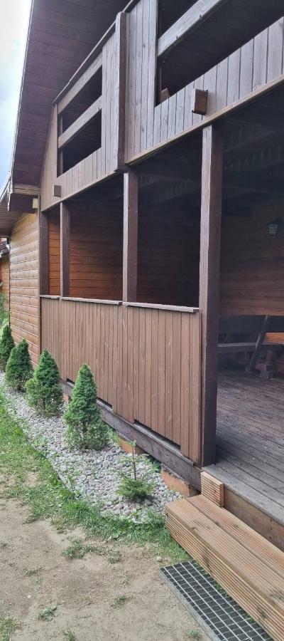 Tatarak Domki Na Mazurach - Apartament Z Duzym Tarasem Nad Jeziorem Walpusz Stare Kiejkuty المظهر الخارجي الصورة